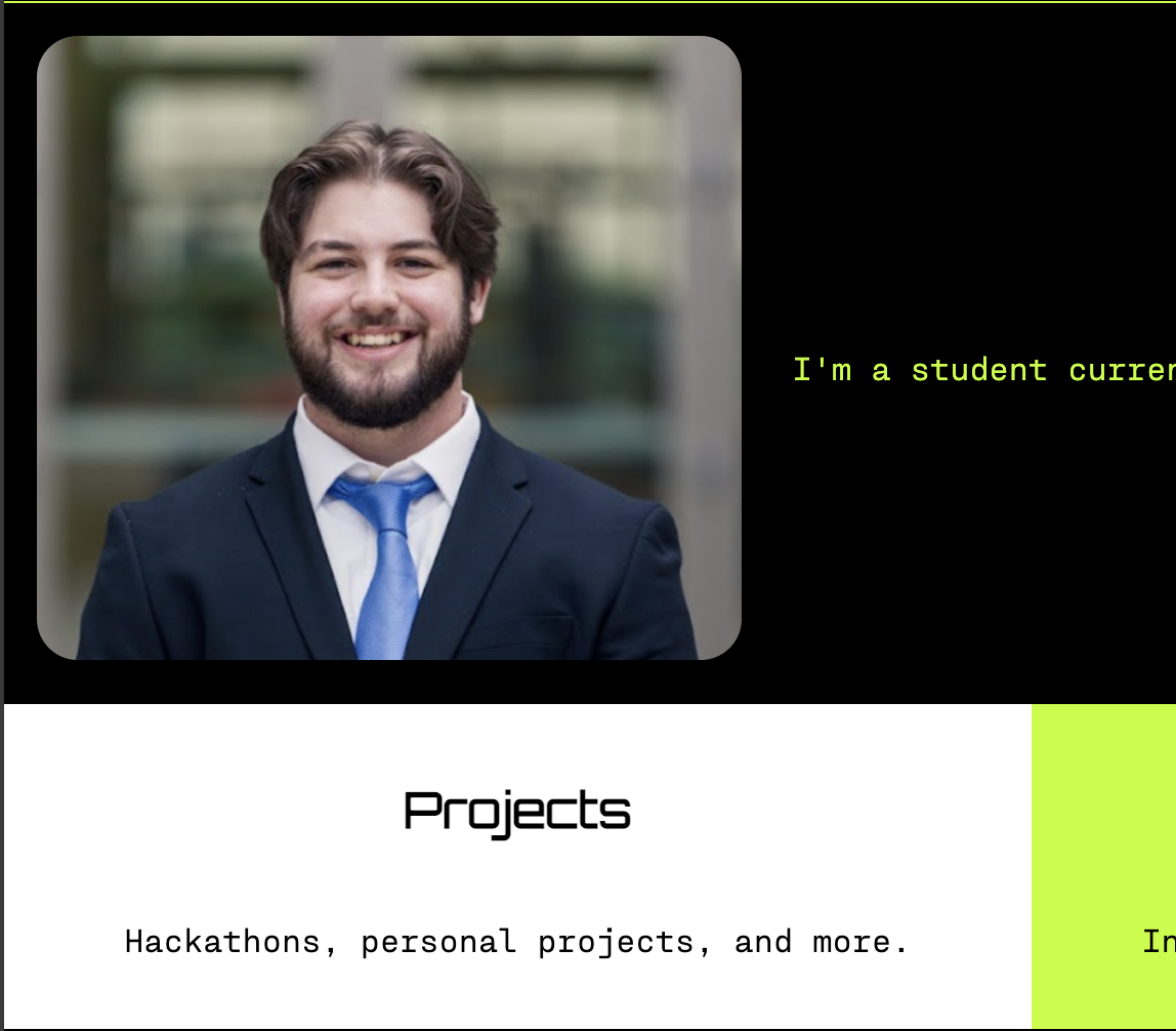 Personal Portfolio Website